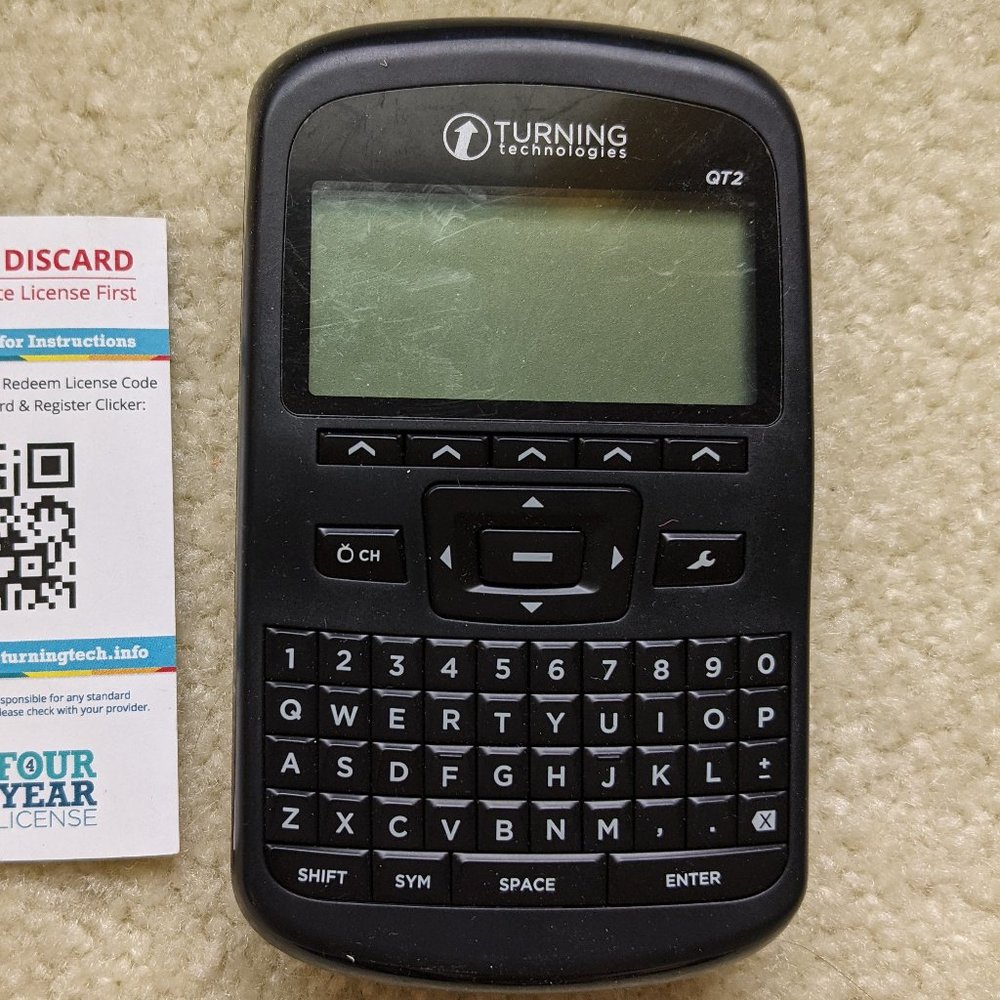 Turning Technologies QT2 Response Device